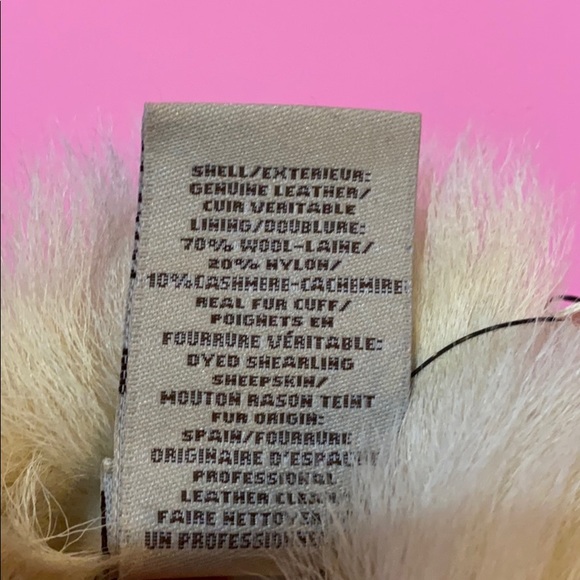 🔥🔥🔥NWT UGG Genuine Sherling Trim Leather Gloves - Picture 6 of 8